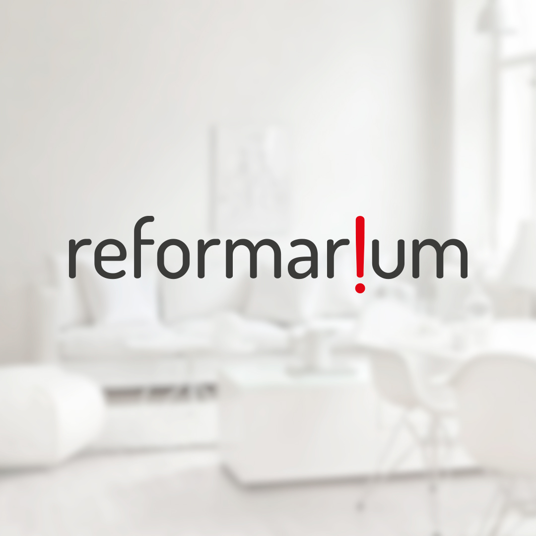 Logotipo para web de reformas del hogar Reformarium de Zaragoza